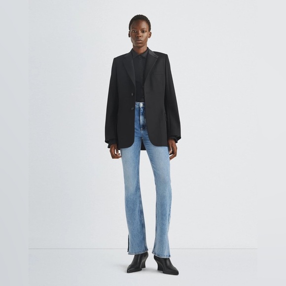 Rag & Bone Laurence Virgin Wool Blazer in Black - Picture 4 of 10